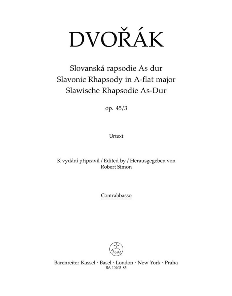 Slavonic Rhapsody A Flat Major
